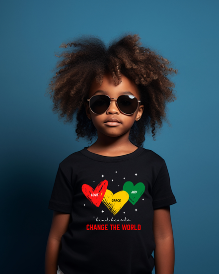 Kind Hearts Change the World. Shirt