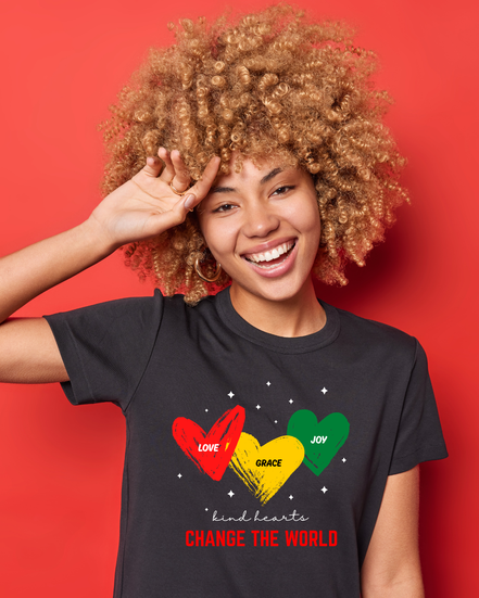 Kind Hearts Change the World. Shirt