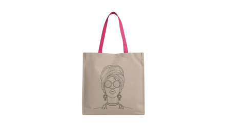 Paint & Sip Canvas Art Bag. Style 1