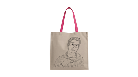 Paint & Sip Canvas Art Bag. Style 3