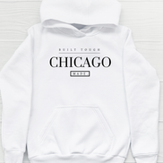 Built Tough, Chicago Made. Hoodie
