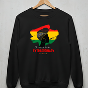 Fearless, Created to Be Extraordinary. Crewneck