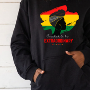 Fearless, Created to Be Extraordinary. Hoodie