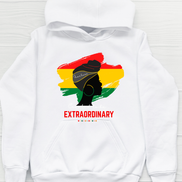 Fearless, Created to Be Extraordinary. Hoodie