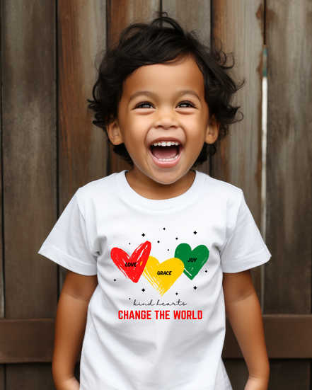 Kind Hearts Change the World. Shirt