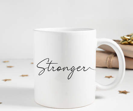Stronger. Mug