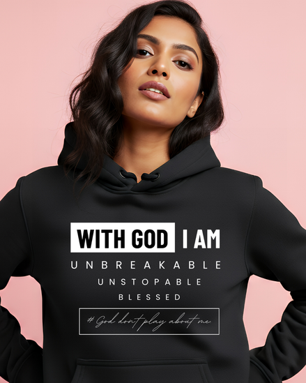 With God I Am. Hoodie