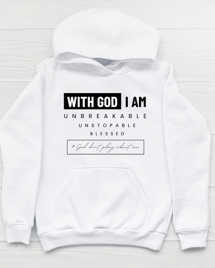 With God I Am. Hoodie